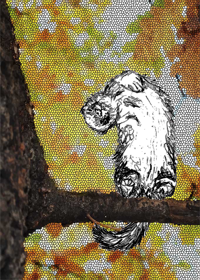 Weasel Mosaic