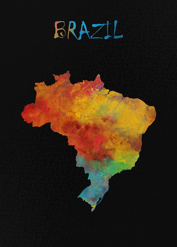 Map of Brazil
