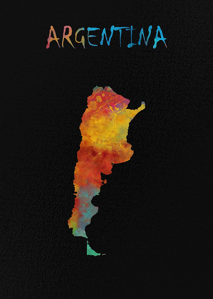 Map of Argentina