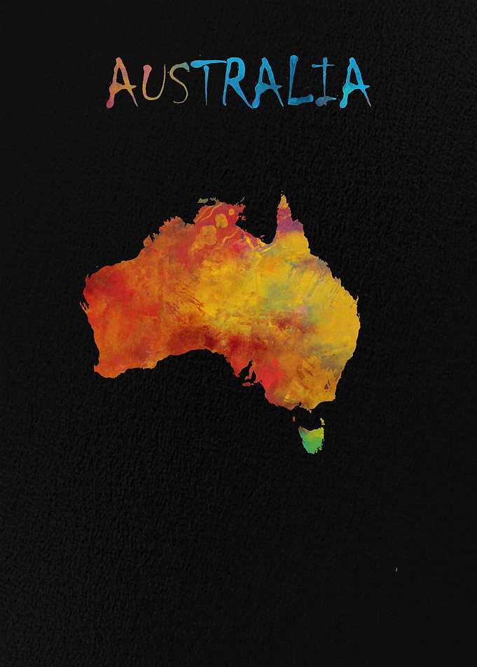 Map of Australia
