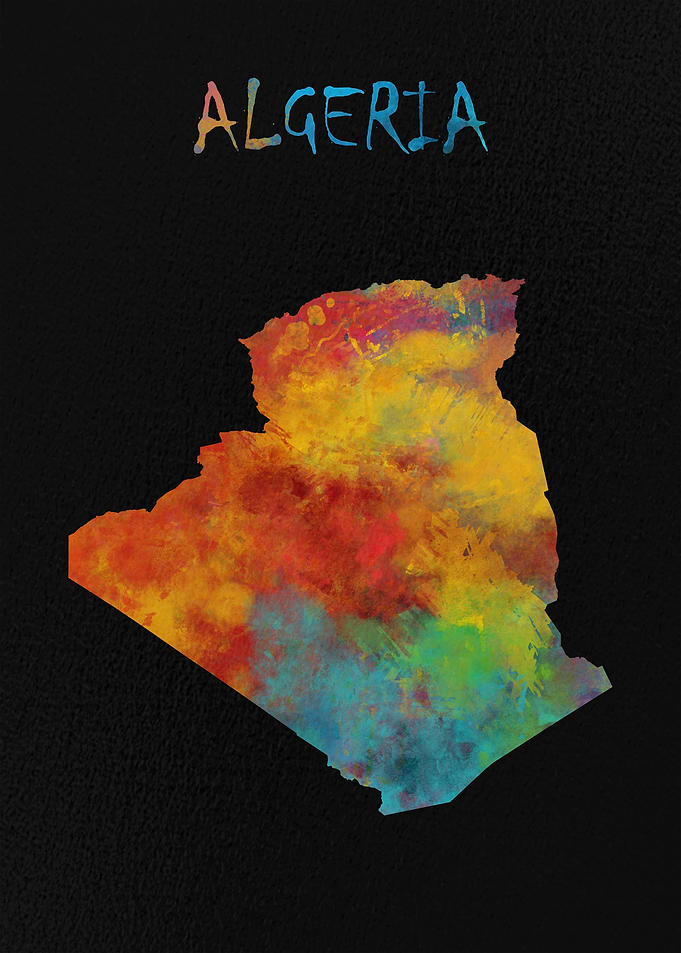 Map of Algeria