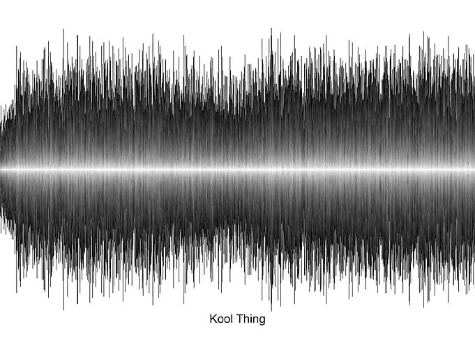 Kool Thing Soundwave Art
