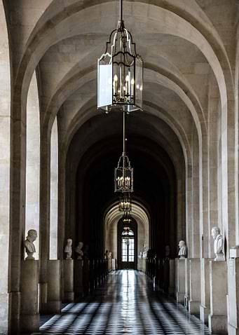 Walkway Castle Versaille