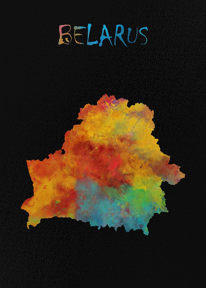 Map of Belarus