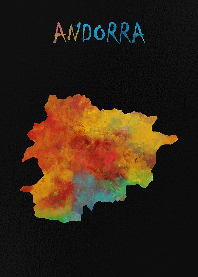 Map of Andorra