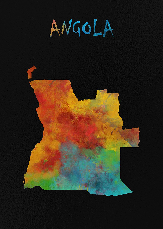 Map of Angola