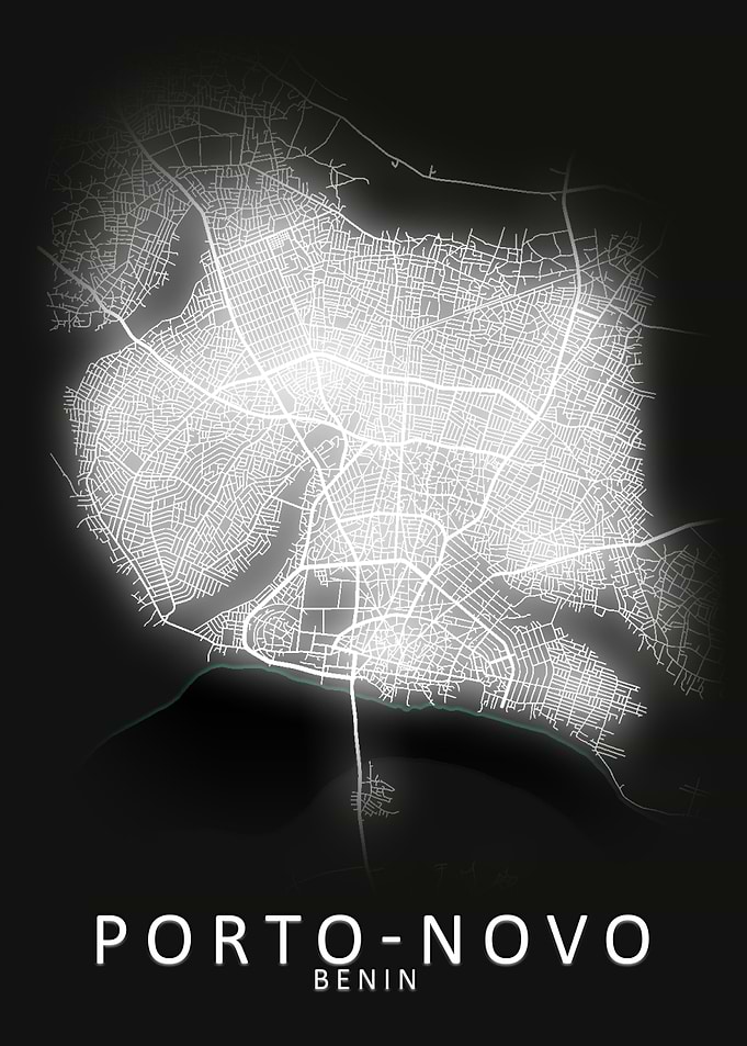 Porto Novo Benin City Map