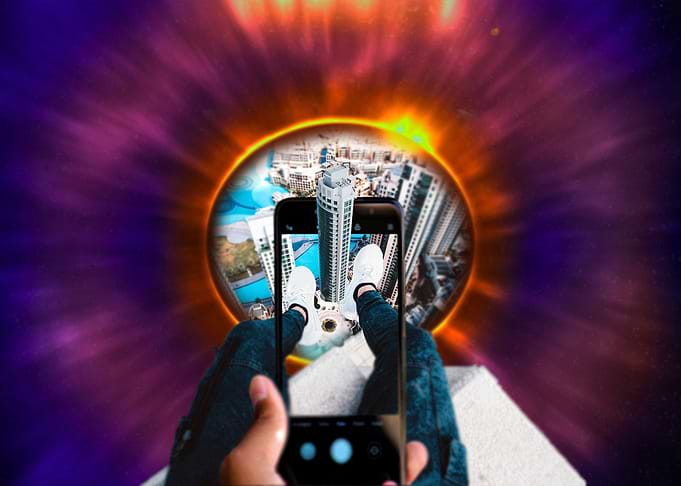3d city eclipse