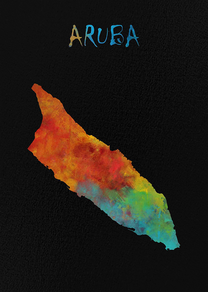 Map of Aruba