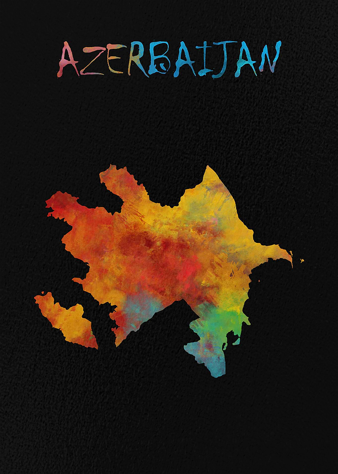 Map of Azerbaijan