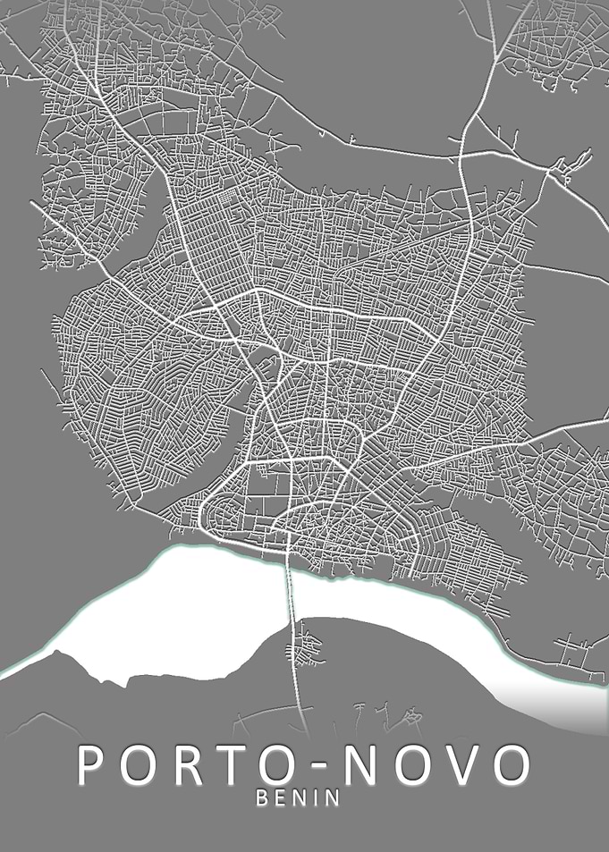 Porto Novo Benin City Map
