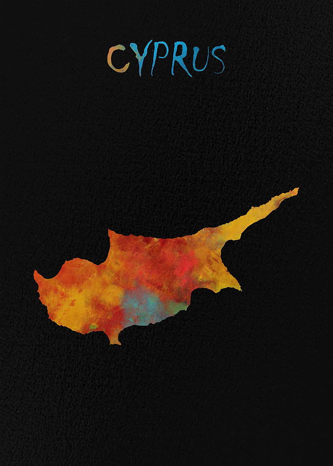 Map of Cyprus
