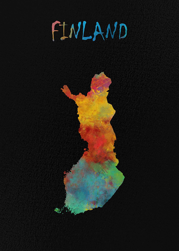 Map of Finland