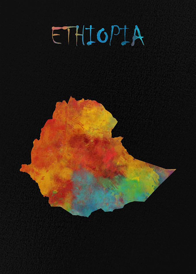 Map of Ethiopia