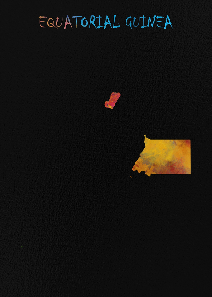 Map of Equatorial Guinea