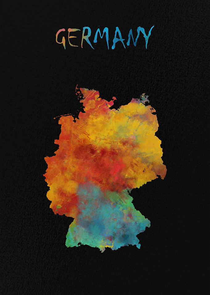 Map of Germany