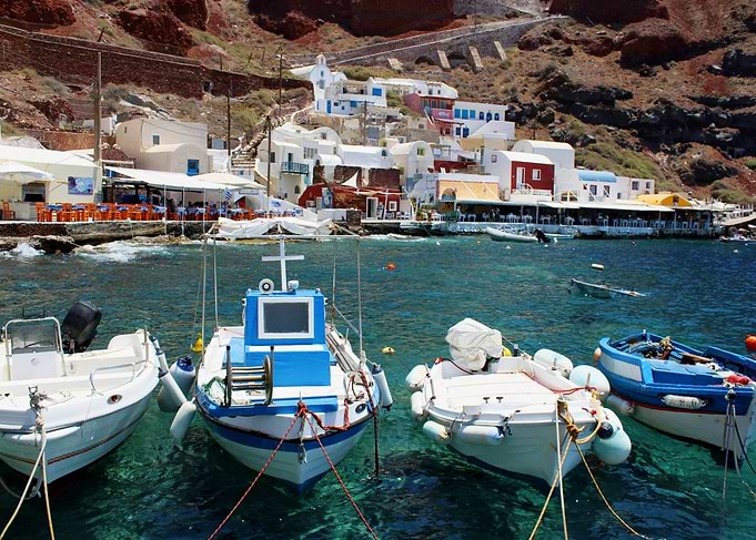 Santorini Old Port