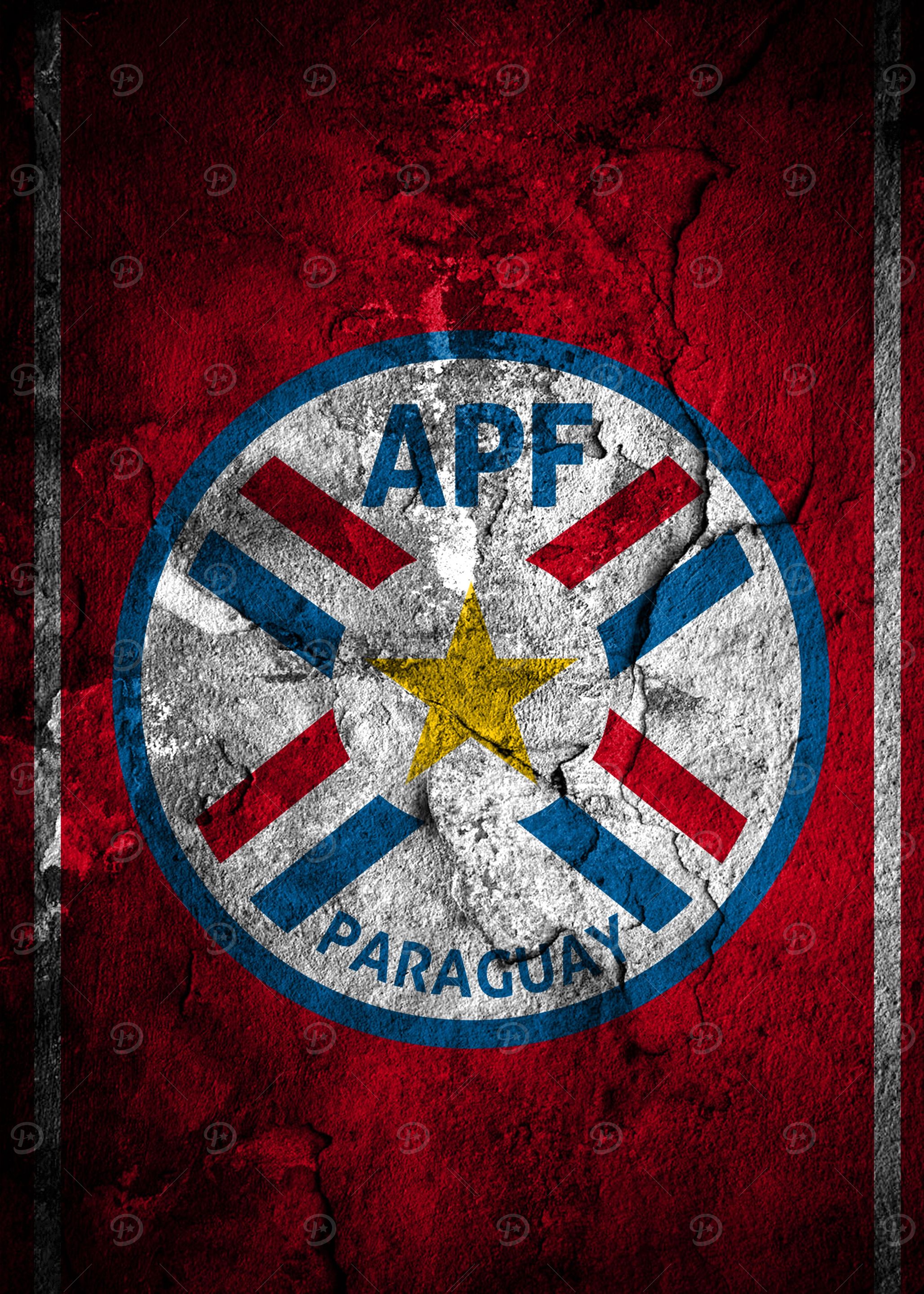 PARAGUAY FOOTBALL LOGO
