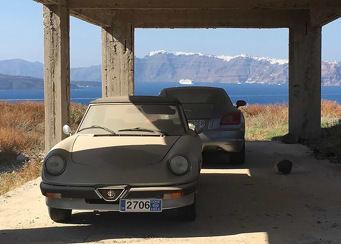 Dusty Car