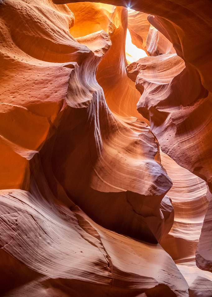 ANTELOPE CANYON The Sun