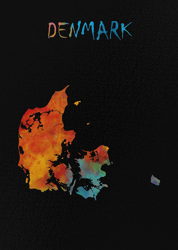 Map of Denmark