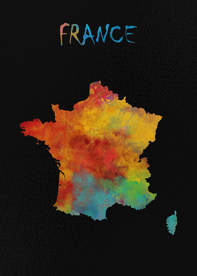 Map of France