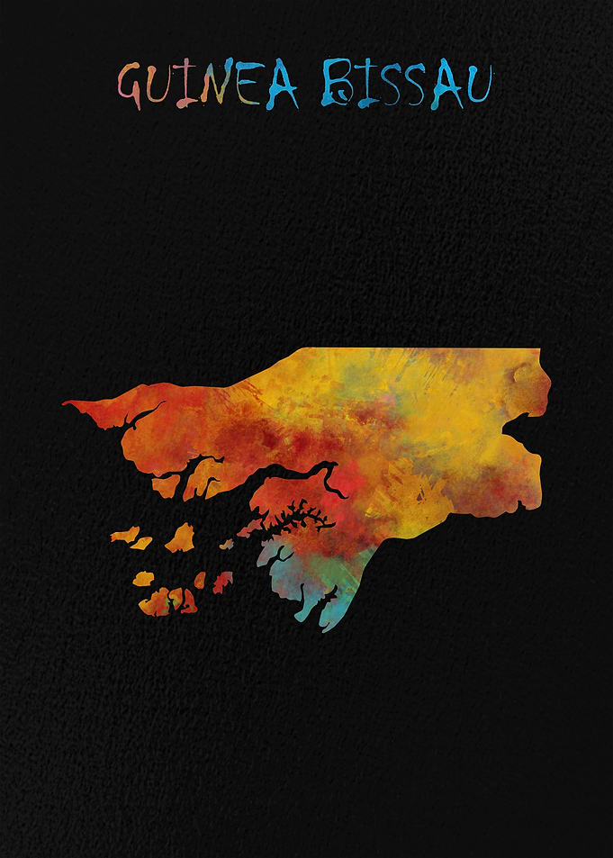 Map of GuineaBissau