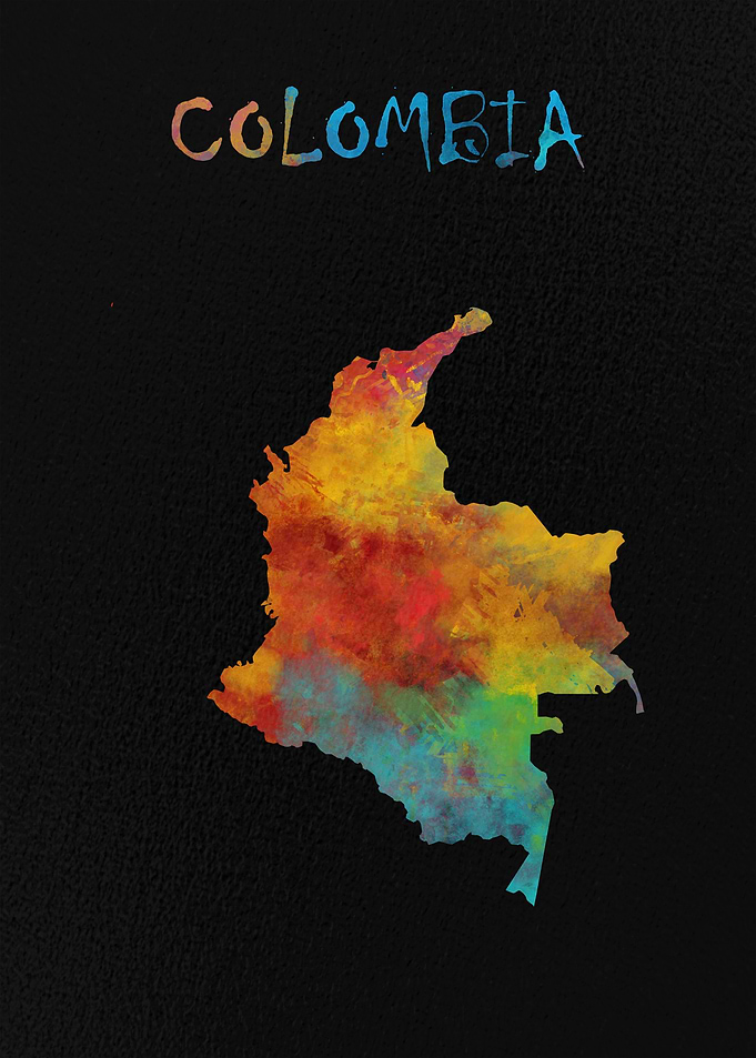 Map of Colombia