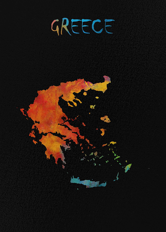 Map of Greece