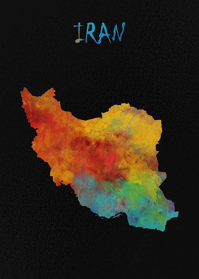 Map of Iran