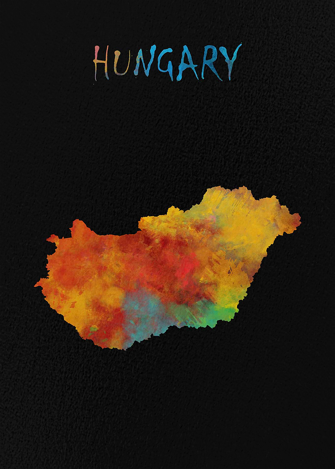 Map of Hungary