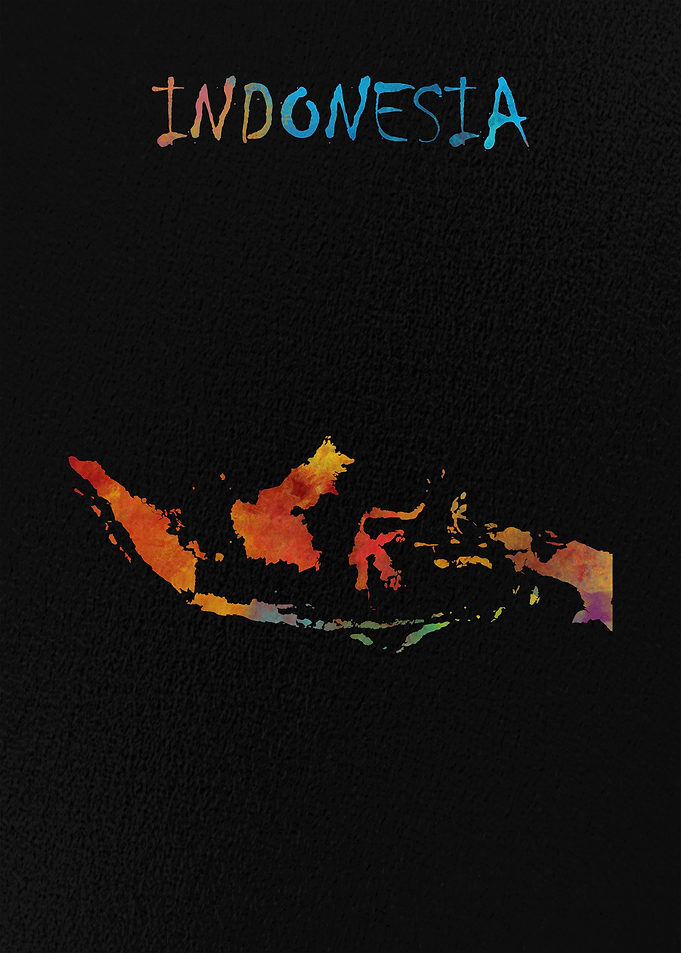 Map of Indonesia