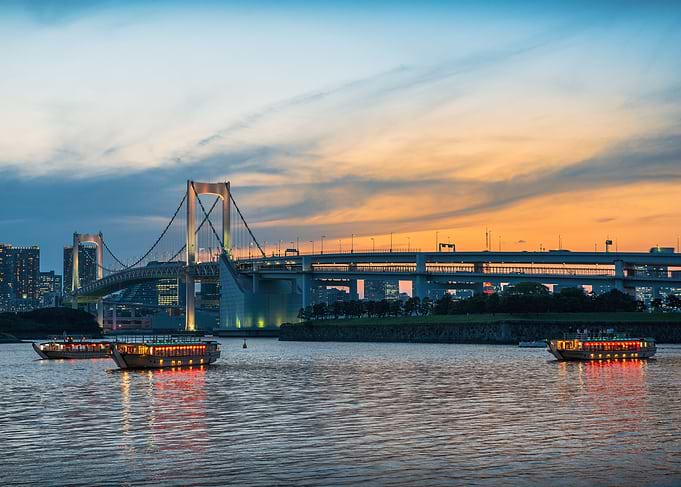 Rainbow Bridge Tokyo Japan