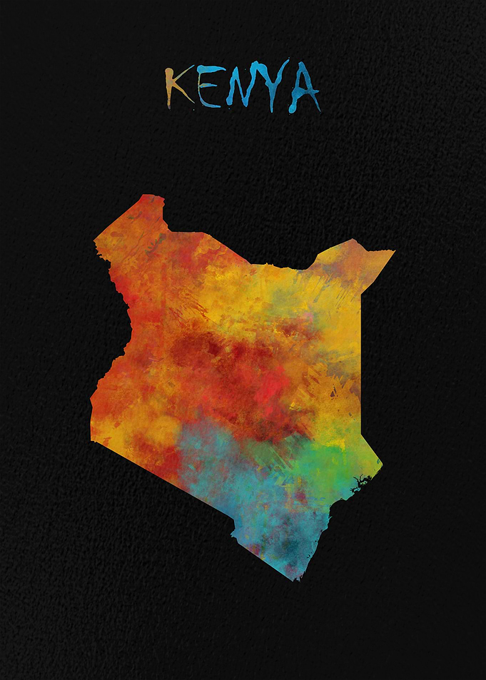 Map of Kenya