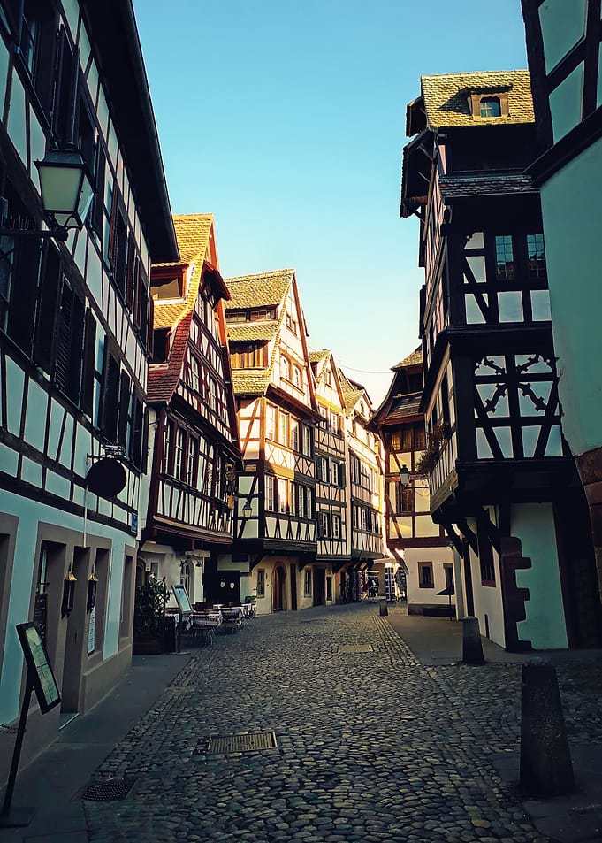Strasbourg narrow streets