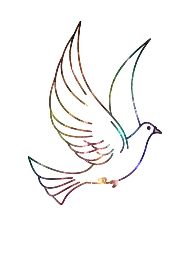 Abstract dove