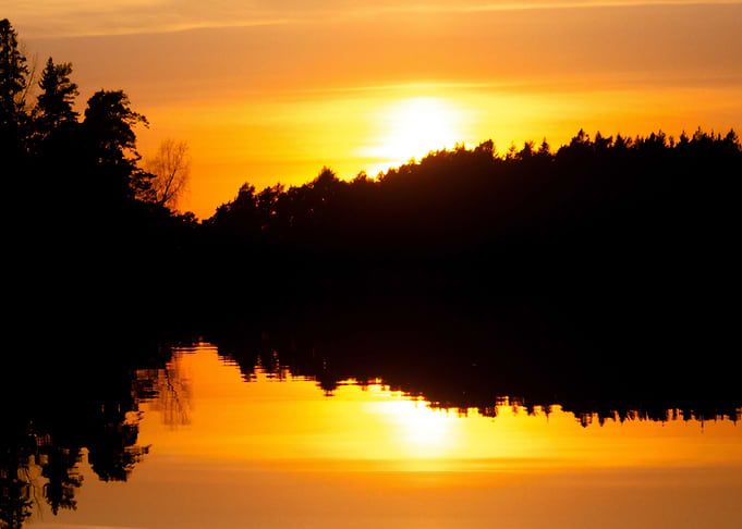 Water reflection