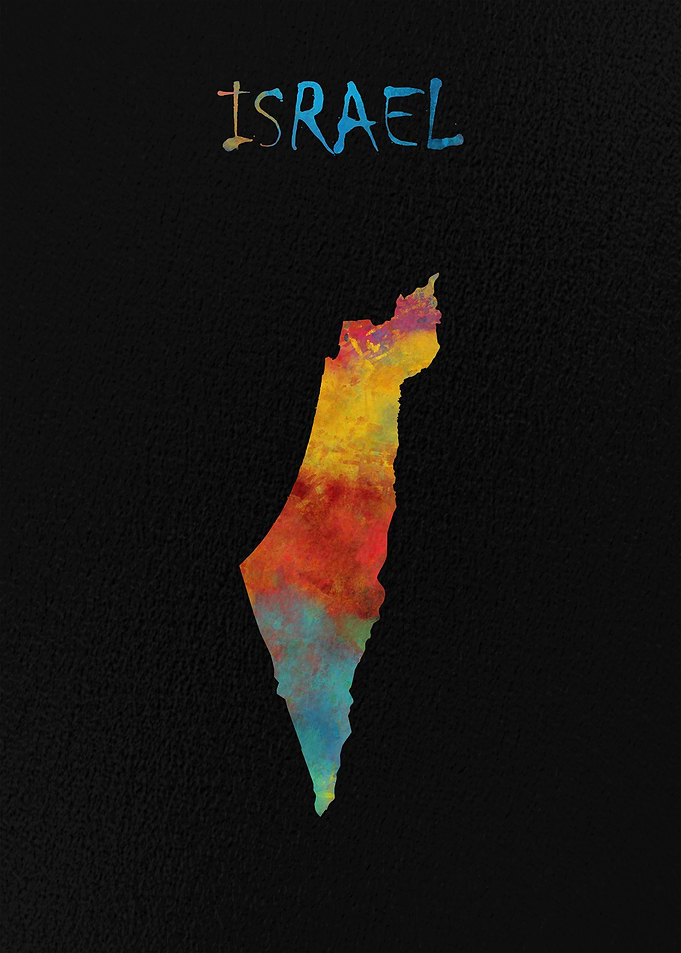 Map of Israel