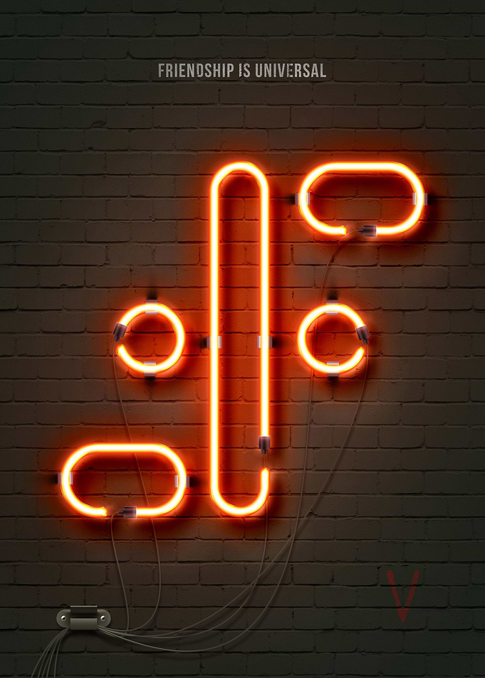 V