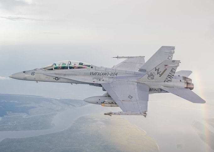 Legacy Hornet Flight