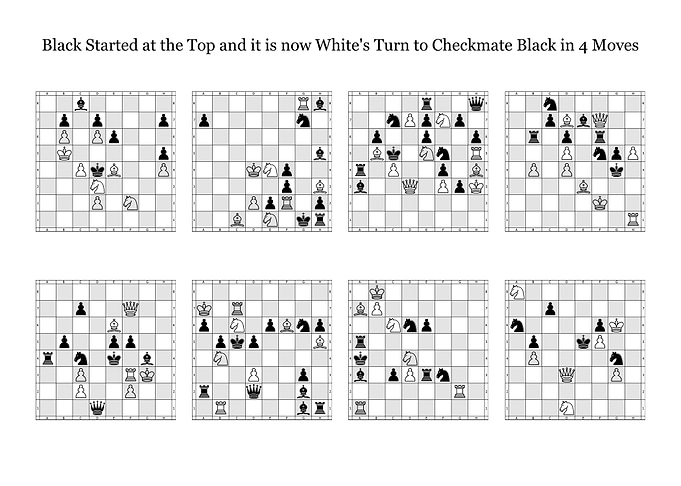 4 Move Chess Puzzles Set B
