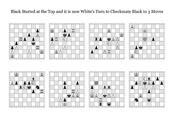 3 Move Chess Puzzles Set C