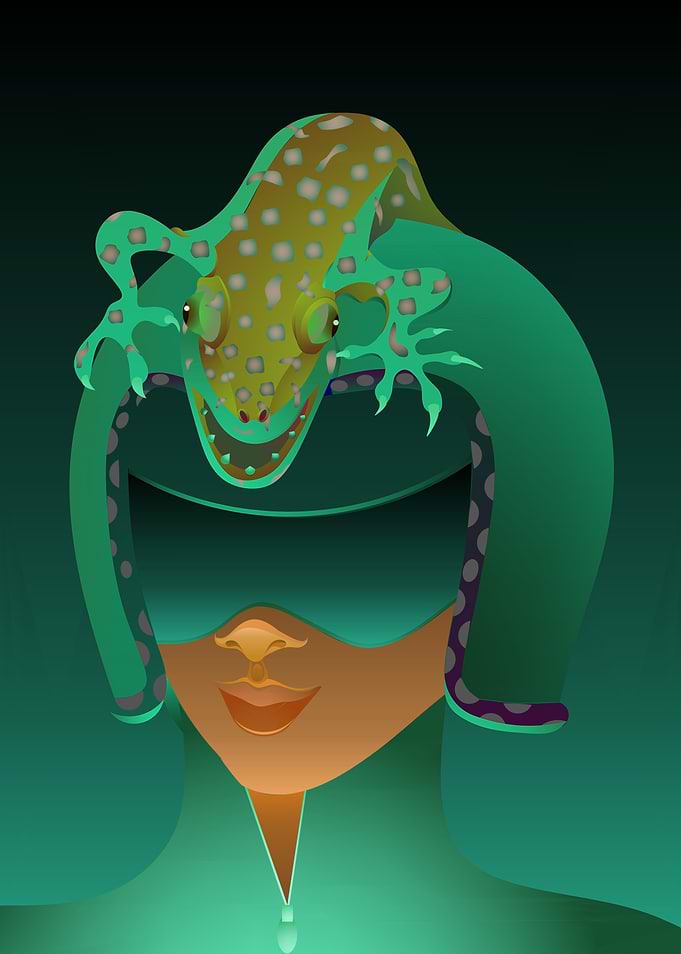 Woment and gecko jun19