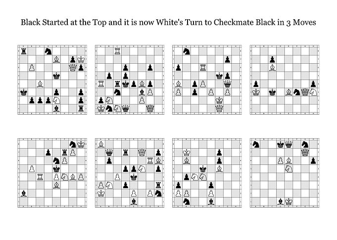 3 Move Chess Puzzles Set D