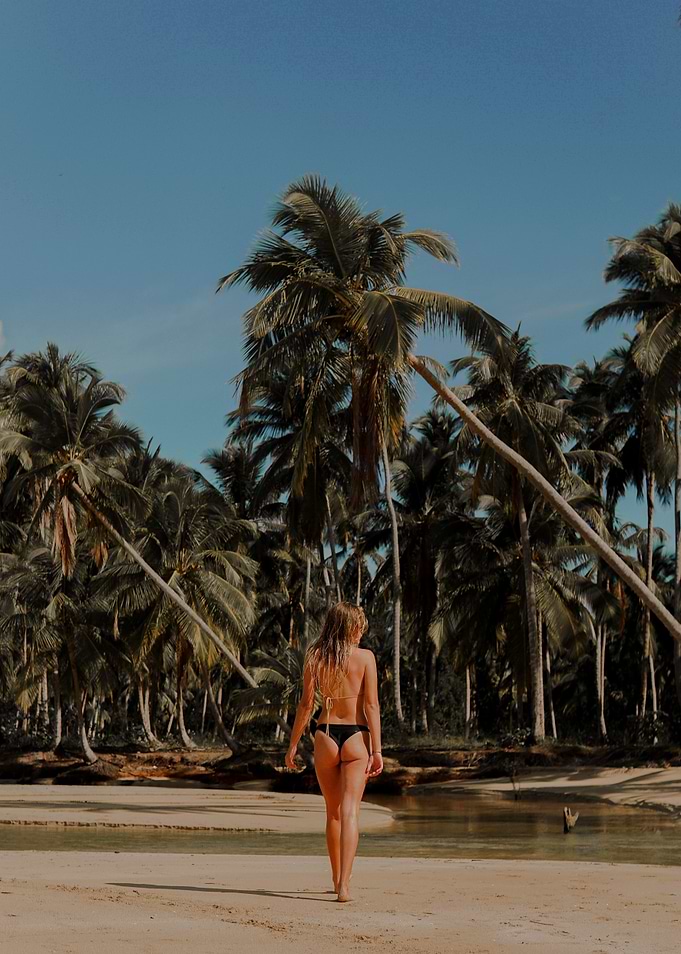 Girl on beach