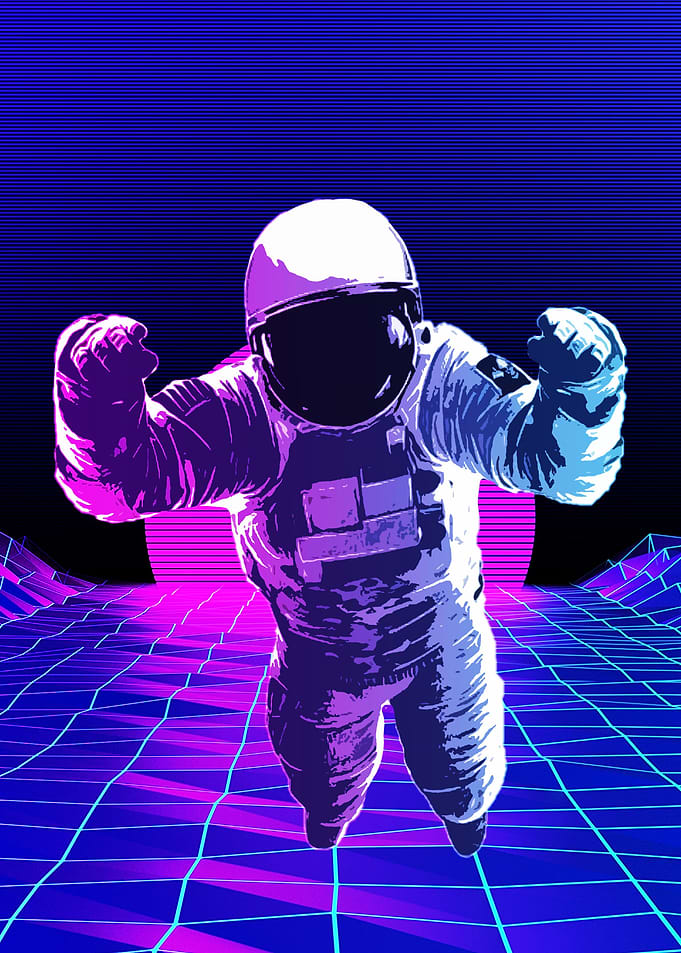 Retro Astronaut