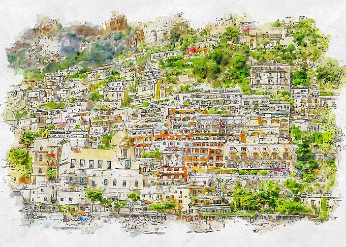 Cliffside Positano