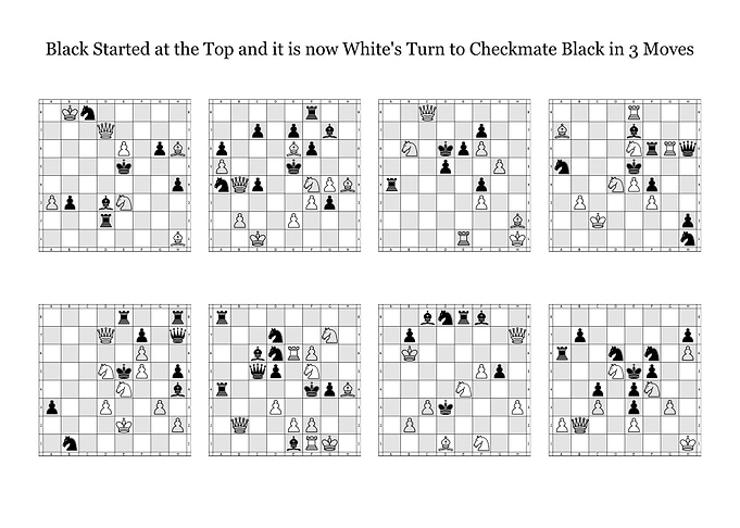 3 Move Chess Puzzles Set B