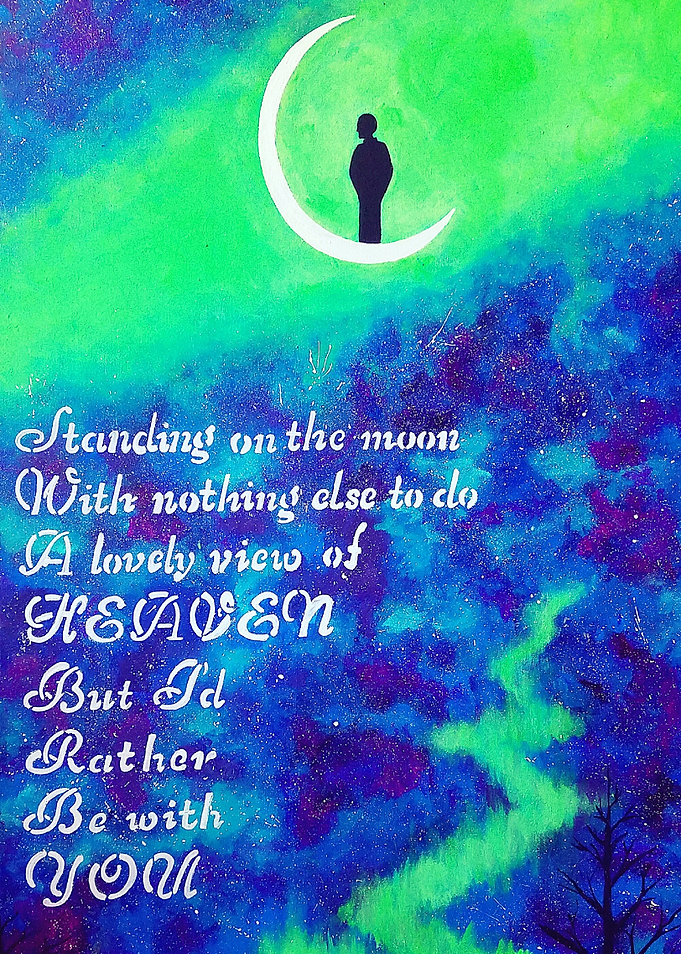 Standing on the Moon