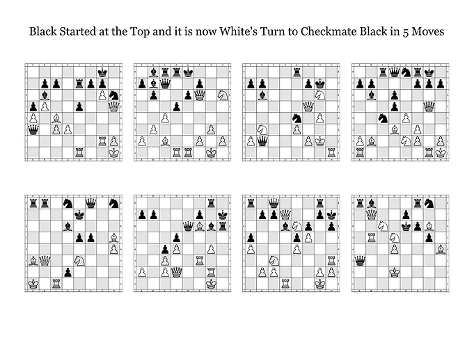 5 Move Chess Puzzles Set C